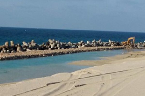 Breakwater of the new port in Alexandria with length of 5 km (12)