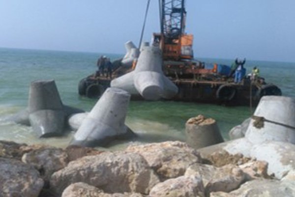 Breakwater of the new port in Alexandria with length of 5 km (6)