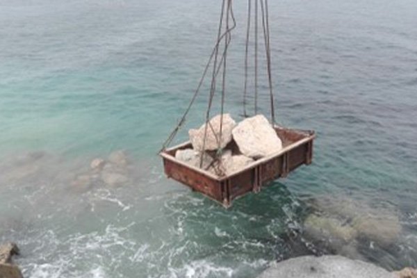 Breakwater of the new port in Alexandria with length of 5 km (9)