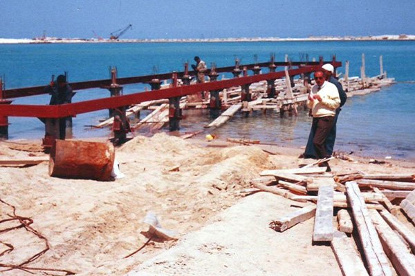Construction of Marina El-Alamein resort’s Jetty (3)