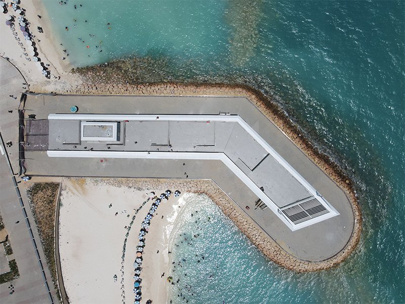 Matrouh Corniche development marine works