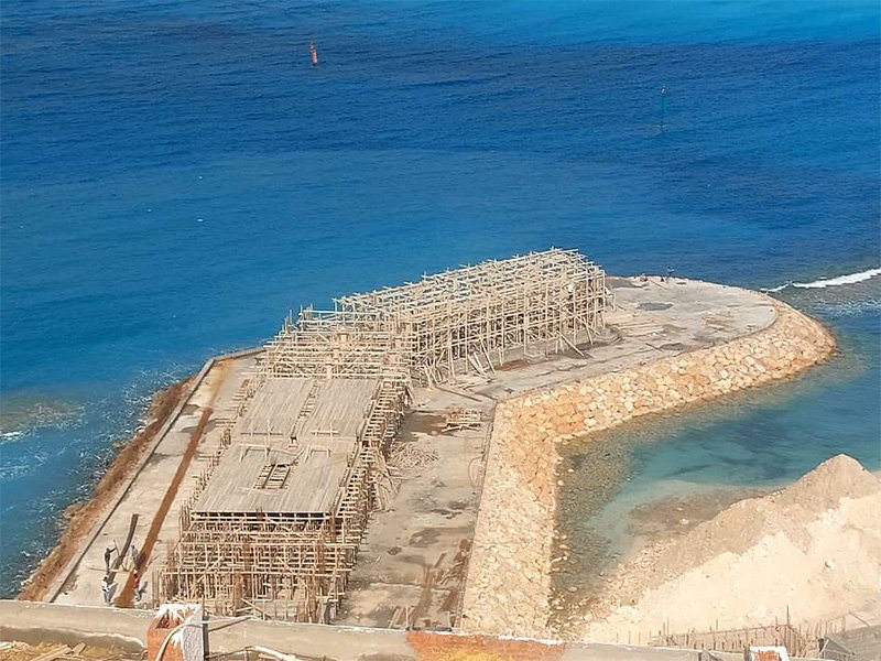 Matrouh Corniche development marine works (4)