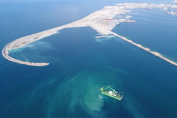 Breakwater-of-the-new-port-in-Alexandria-with-length-of-5-km